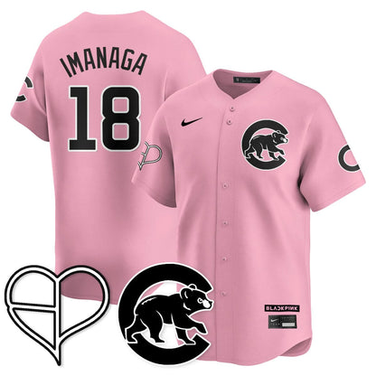 Chicago Cubs BLΛƆKPIИK 2025 Limited Jersey - All Stitched