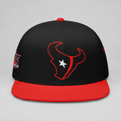 HOU Fan Gear Black Edition Snapback Cap - Printed