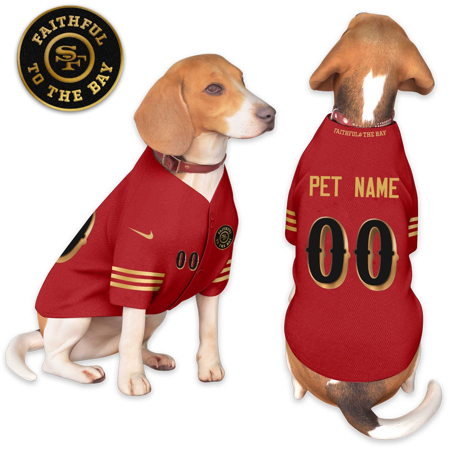 San Fransisco 49ers “Rivalries” Pet Coat