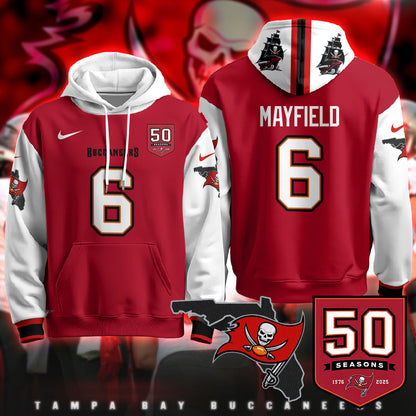 TB Creamsicle Throwback Hoodie - 50th Season Patch - All Stitched