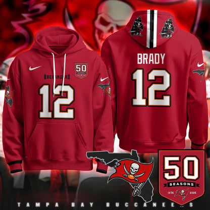 TB Creamsicle Throwback Hoodie - 50th Season Patch - All Stitched