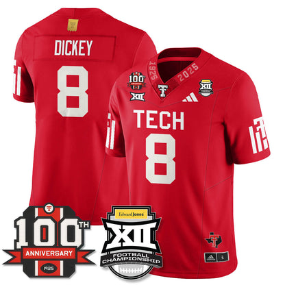 Texas Tech Red Raiders Vapor Limited Jersey - Edward Jones Champions - All Stitched