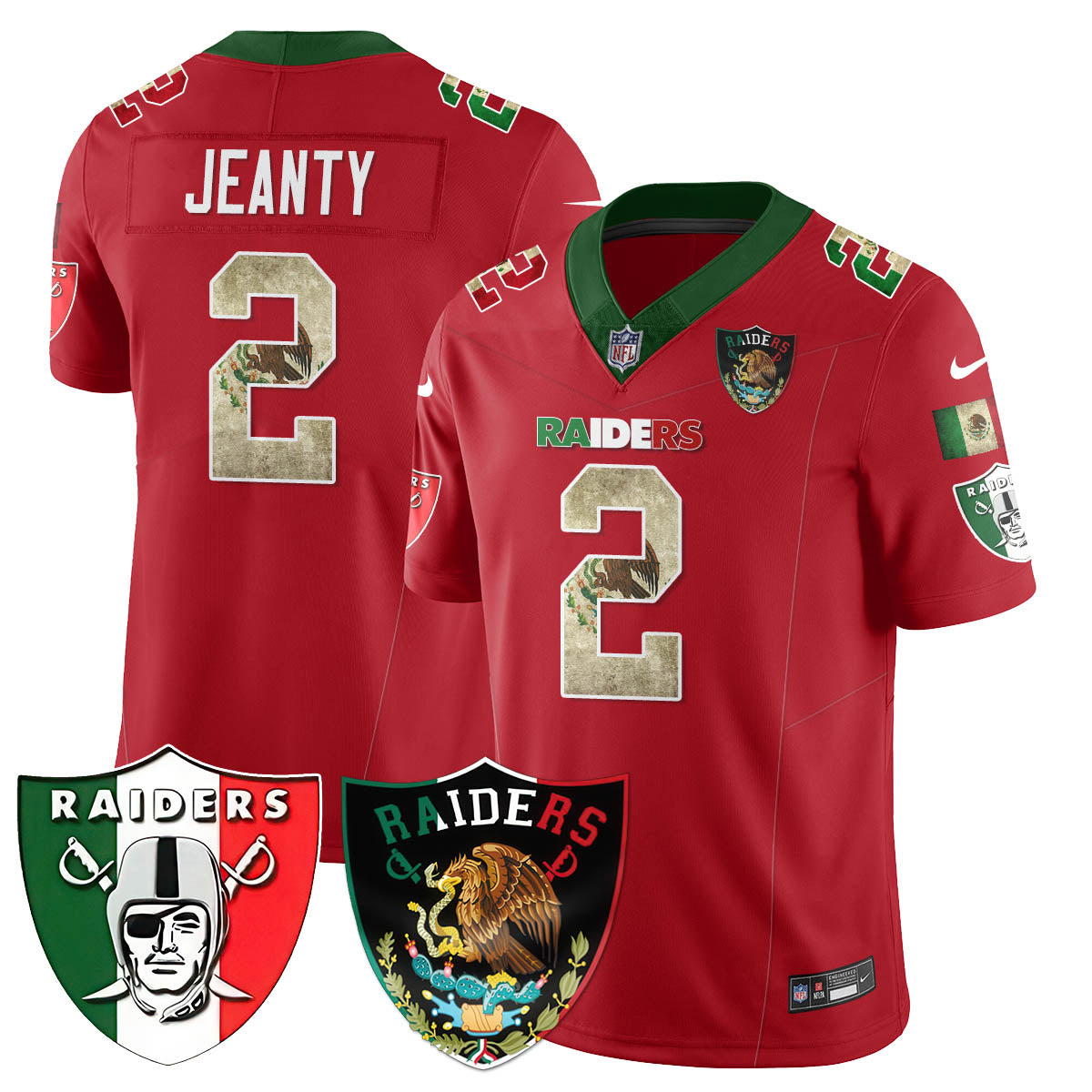 LVR Mexico Vapor Limited Jersey - All Stitched