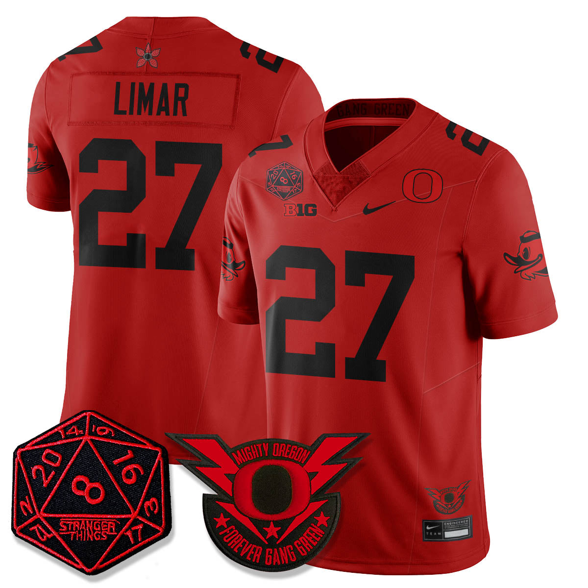 ORE Stranger Things Vapor Limited Jersey - All Stitched