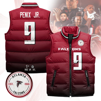 Atlanta Falcons Unisex Puffer Vest