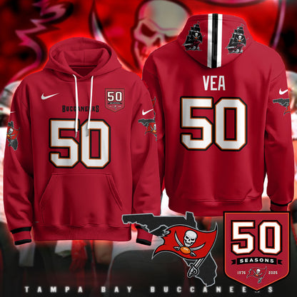 TB Creamsicle Throwback Hoodie - 50th Season Patch - All Stitched