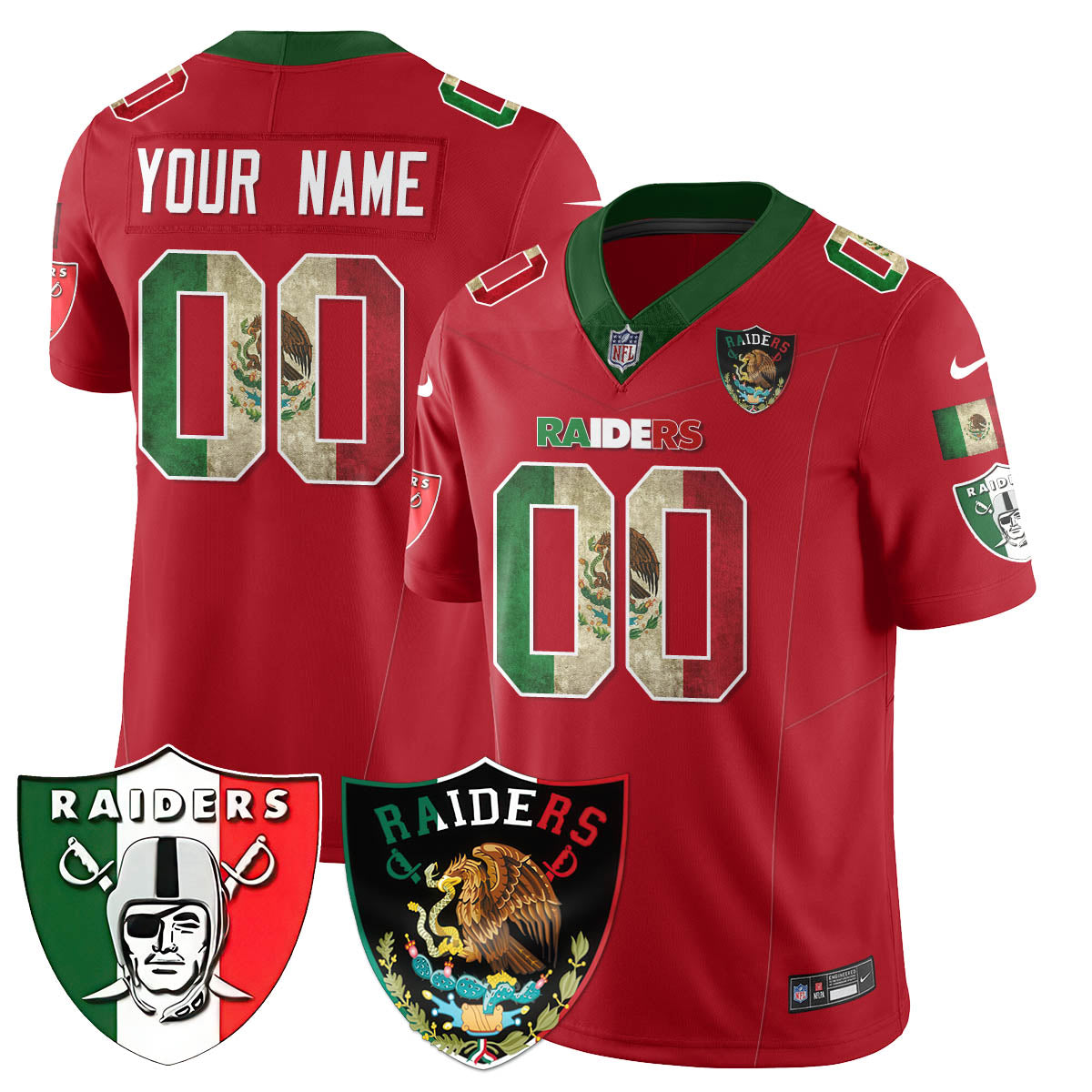 LVR Mexico Vapor Limited Jersey - All Stitched