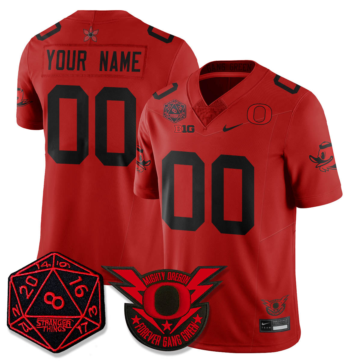ORE Stranger Things Vapor Limited Jersey - All Stitched