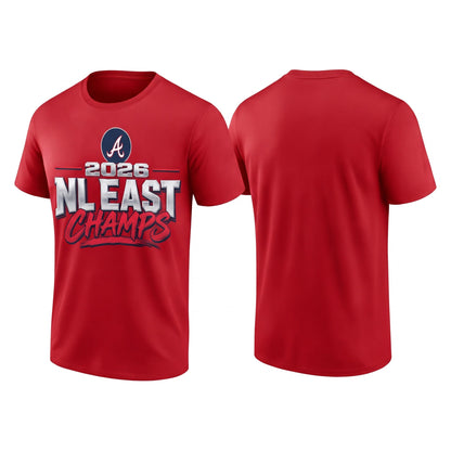 ATL 2026 NL East Champs One Side T-Shirt - Printed