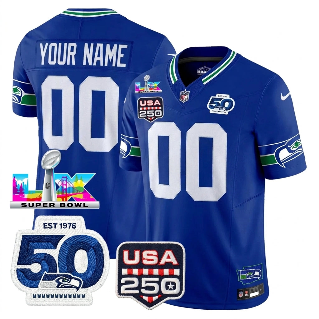 SEA S.Bowl LX Champions Patch Vapor Limited Custom Edition - Stitched