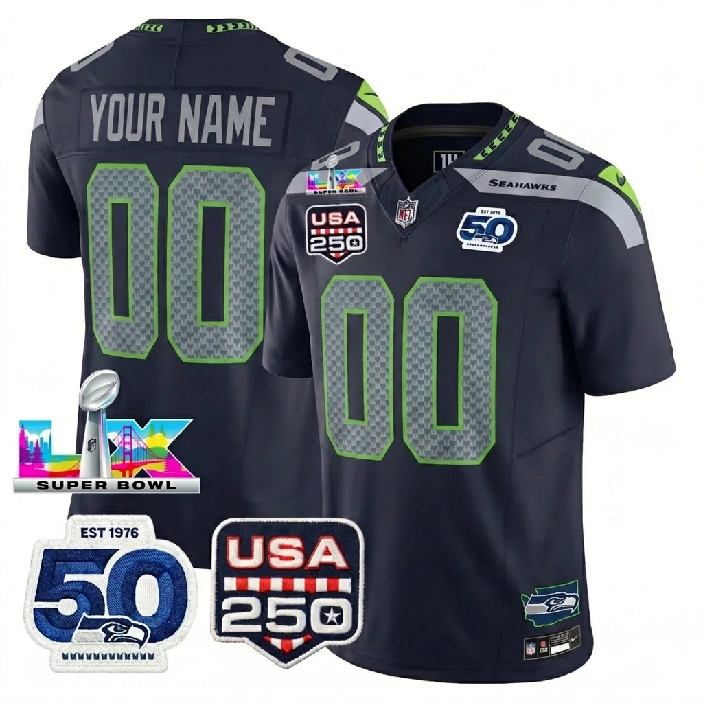 SEA S.Bowl LX Champions Patch Vapor Limited Custom Edition - Stitched