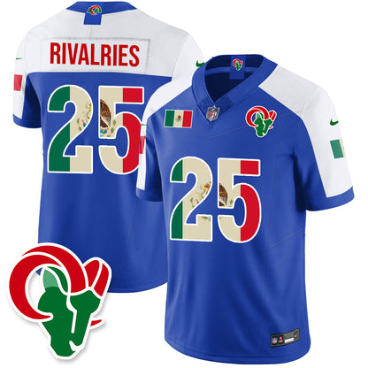 LAR Mexico Vapor Limited Jersey - All Stitched