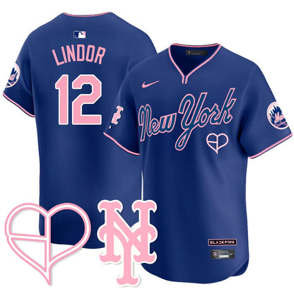 New York Mets BLΛƆKPIИK 2025 Limited Jersey - All Stitched