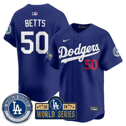 LAD World Series 2024 Jersey - All Stitched