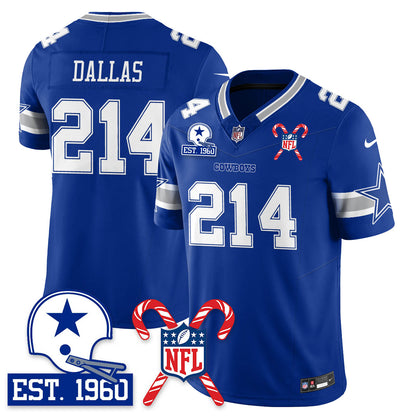 DAL Christmas Vapor Limited Jersey - All Stitched