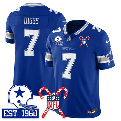 DAL Christmas Vapor Limited Jersey - All Stitched