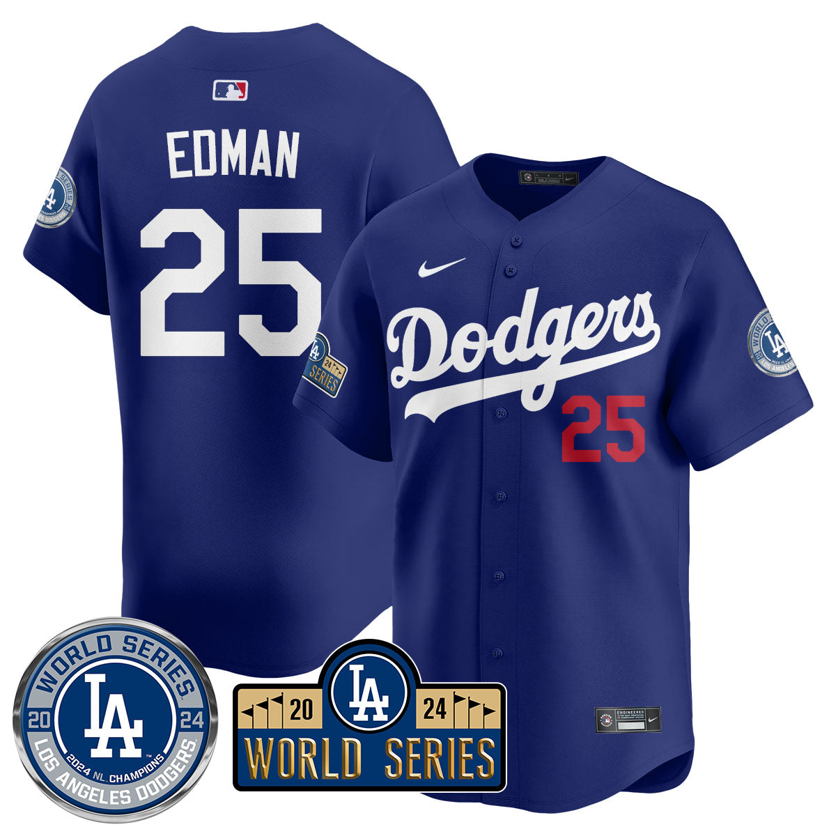 LAD World Series 2024 Jersey - All Stitched