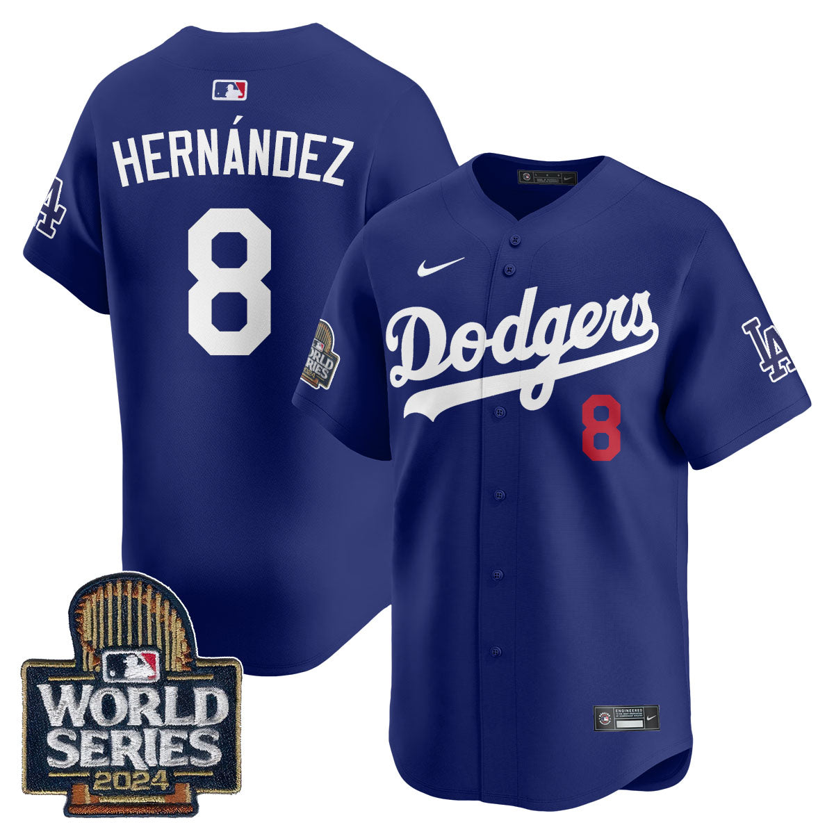 LAD World Series 2024 Jersey - All Stitched