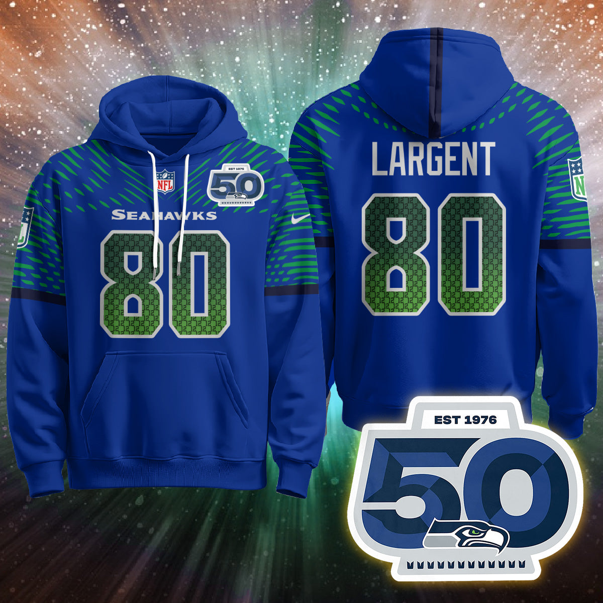 Seattle Seahawks Rivalries Vapor Limited Hoodie - Printed