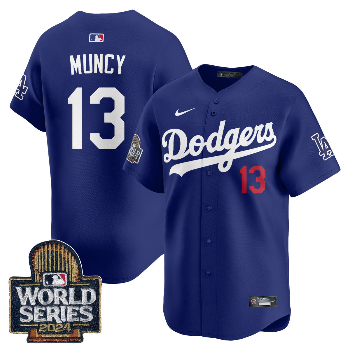 LAD World Series 2024 Jersey - All Stitched