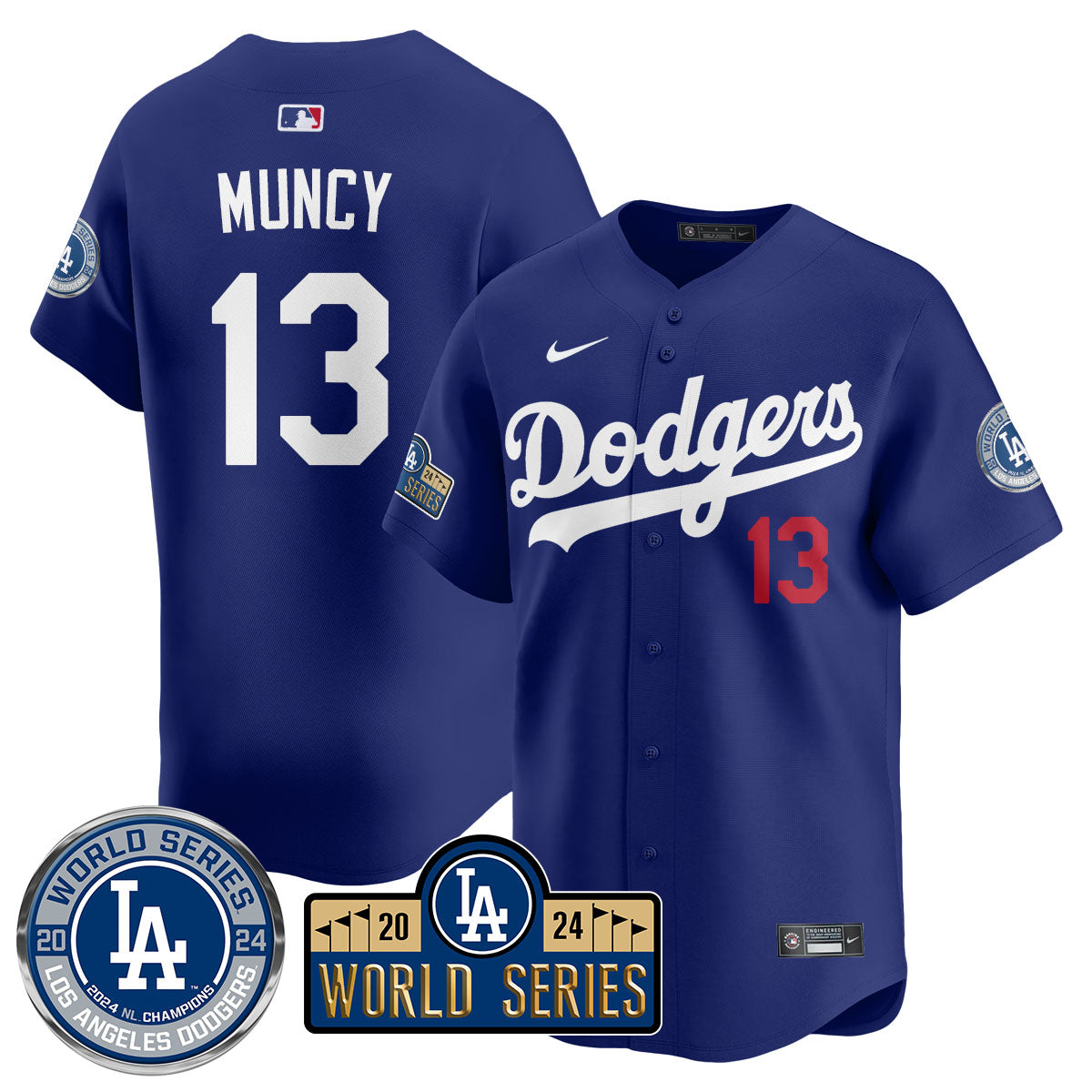 LAD World Series 2024 Jersey - All Stitched