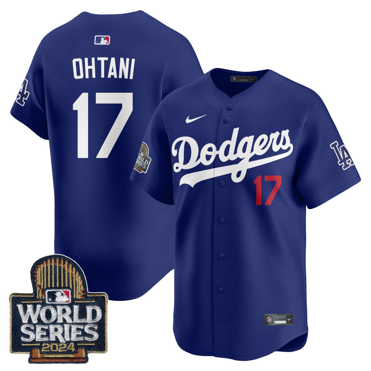 LAD World Series 2024 Jersey - All Stitched