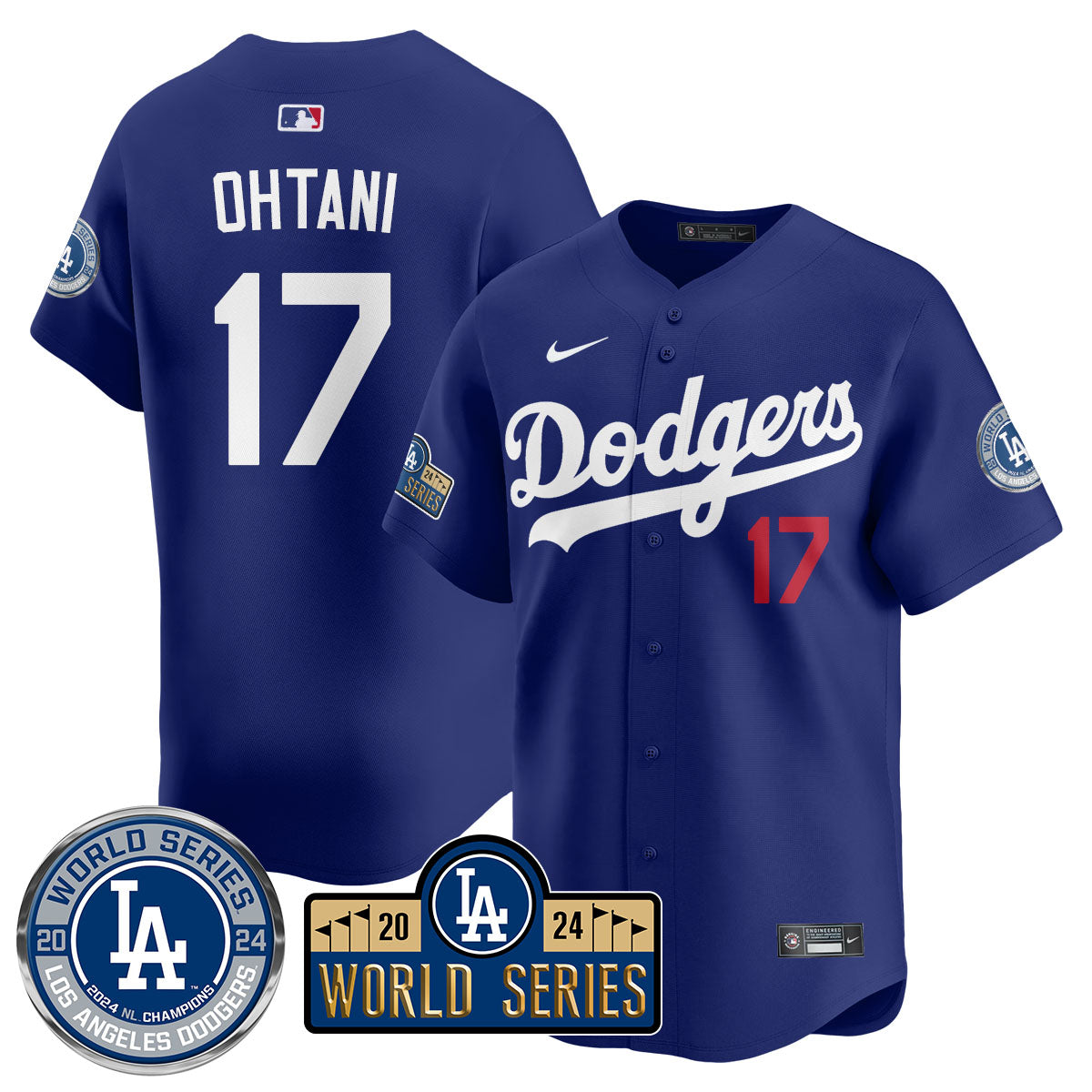 LAD World Series 2024 Jersey - All Stitched