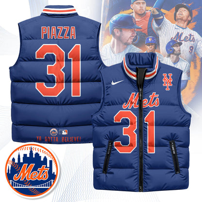 New York Mets Unisex Puffer Vest