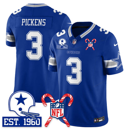 DAL Christmas Vapor Limited Jersey - All Stitched