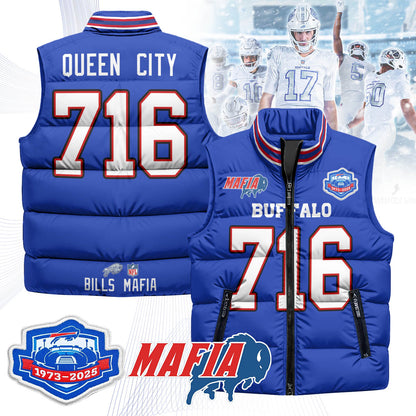 BUF Mafia Farewell Highmark Unisex Puffer Vest