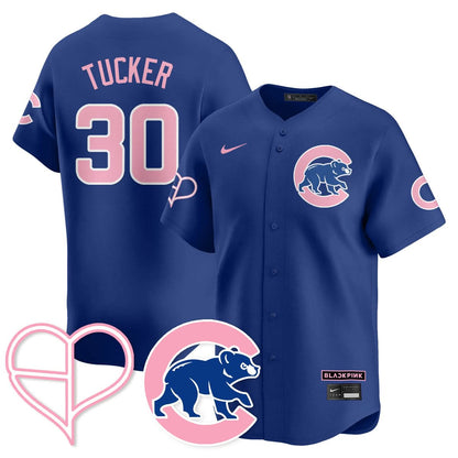 Chicago Cubs BLΛƆKPIИK 2025 Limited Jersey - All Stitched