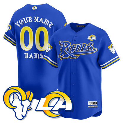 Custom LAR Born x Raised Baseball Jersey - All Stitched
