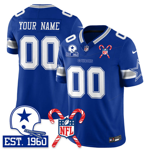 DAL Christmas Vapor Limited Custom Jersey - All Stitched