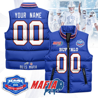 Custom BUF Mafia Farewell Highmark Unisex Puffer Vest