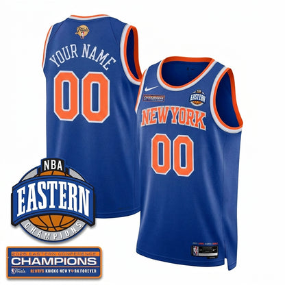 NYK 2026 NBA Eastern Conference Champions Vapor Custom Jersey - Stitched