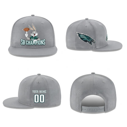 PHI x Bunny Personalized Snapback Cap - Printed