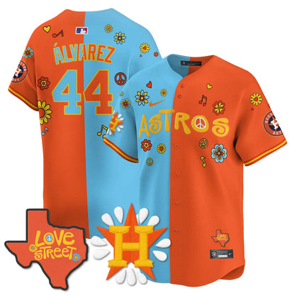 Houston Astros "Love Street" Limited Jersey - Stitched