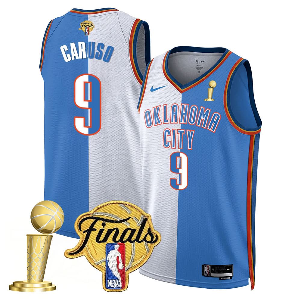Oklahoma City Thunder 2024-25 Champions Jersey - All Stitched