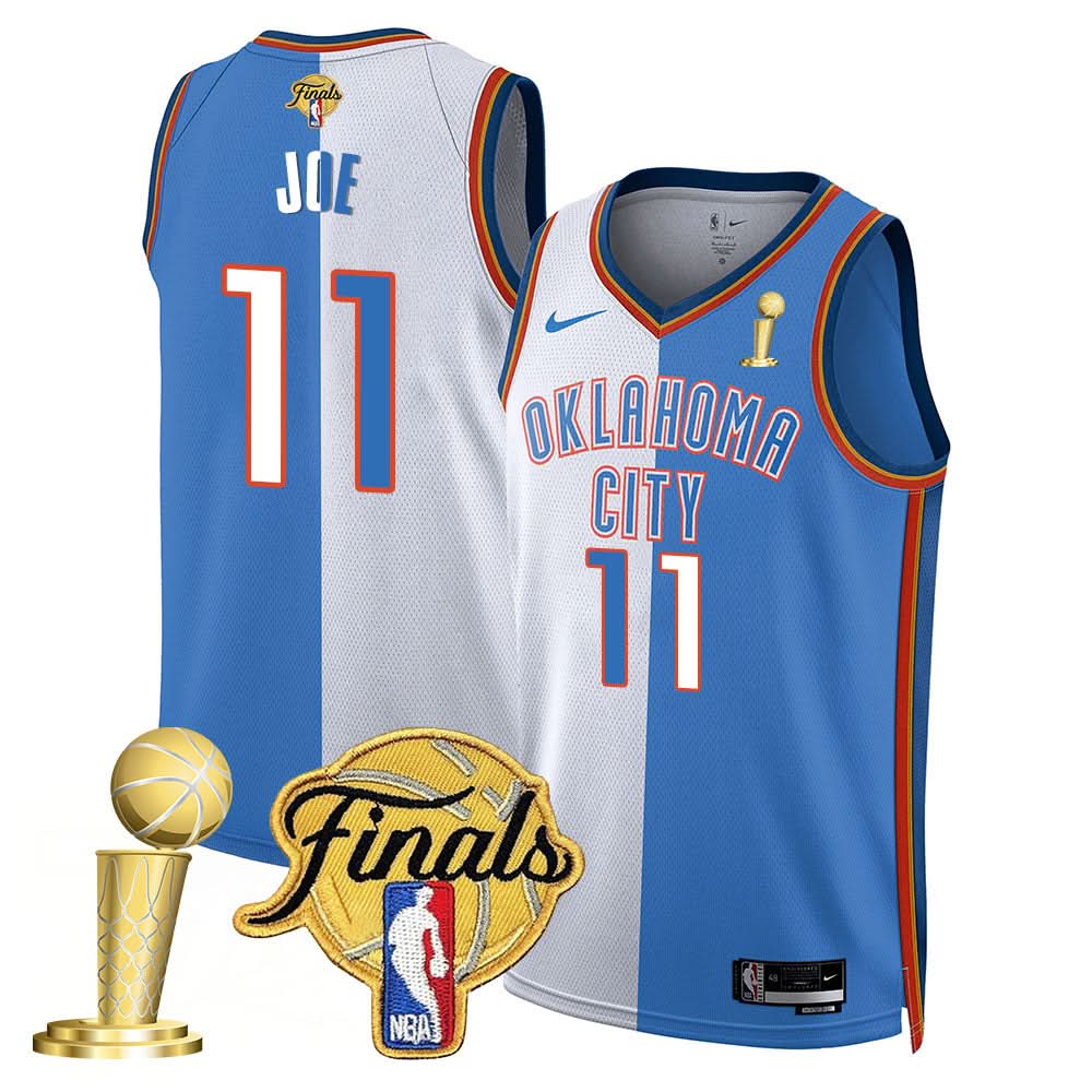 Oklahoma City Thunder 2024-25 Champions Jersey - All Stitched
