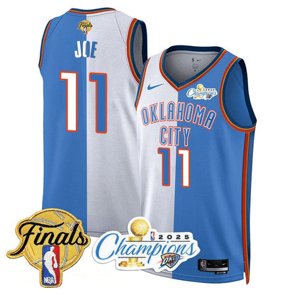 Oklahoma City Thunder 2025 NBA Champions Jersey - All Stitched