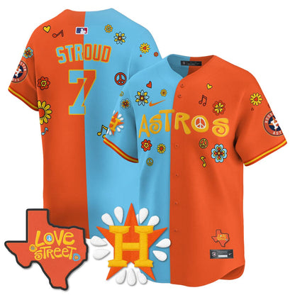 Houston Astros "Love Street" Limited Jersey - Stitched