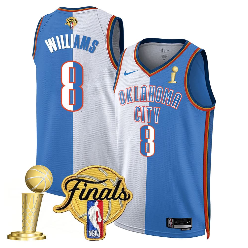 Oklahoma City Thunder 2024-25 Champions Jersey - All Stitched