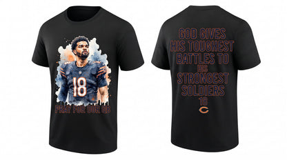 CHI Pray For Caleb Two Sides T-Shirt - Printed