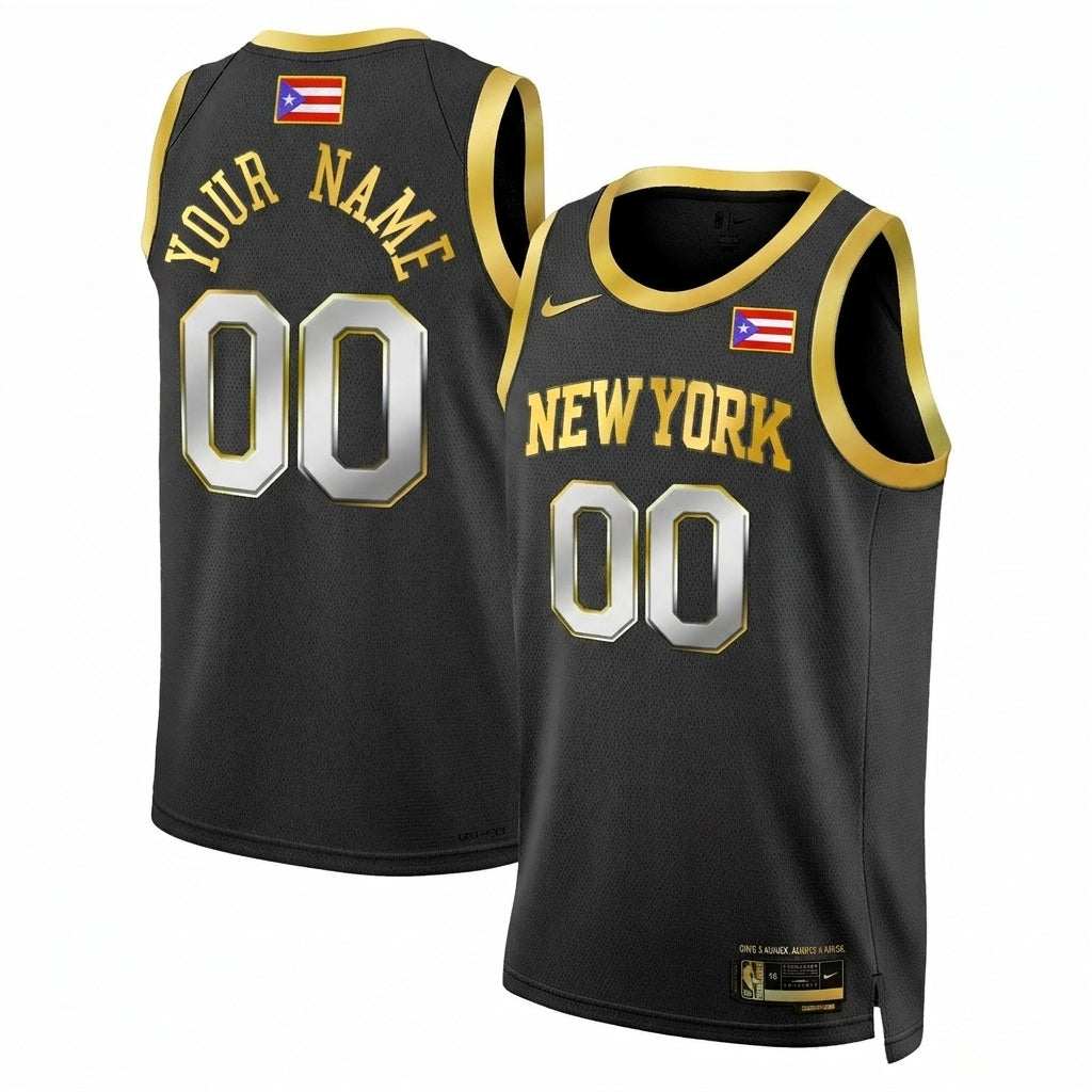 NYK Swingman Puerto Rico Custom Jersey - All Stitched