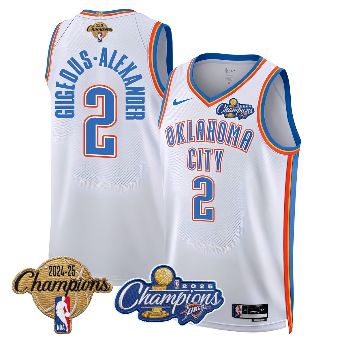 OKC Champions City Edition Jersey - Stitched