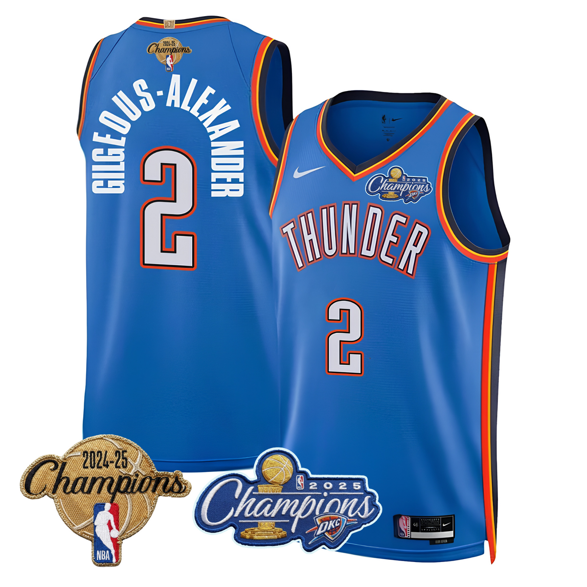 OKC Champions City Edition Jersey - Stitched