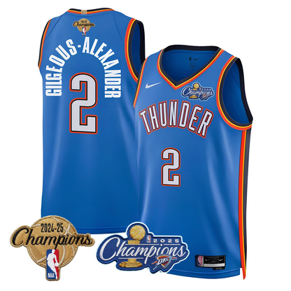 OKC Champions City Edition Jersey - Stitched