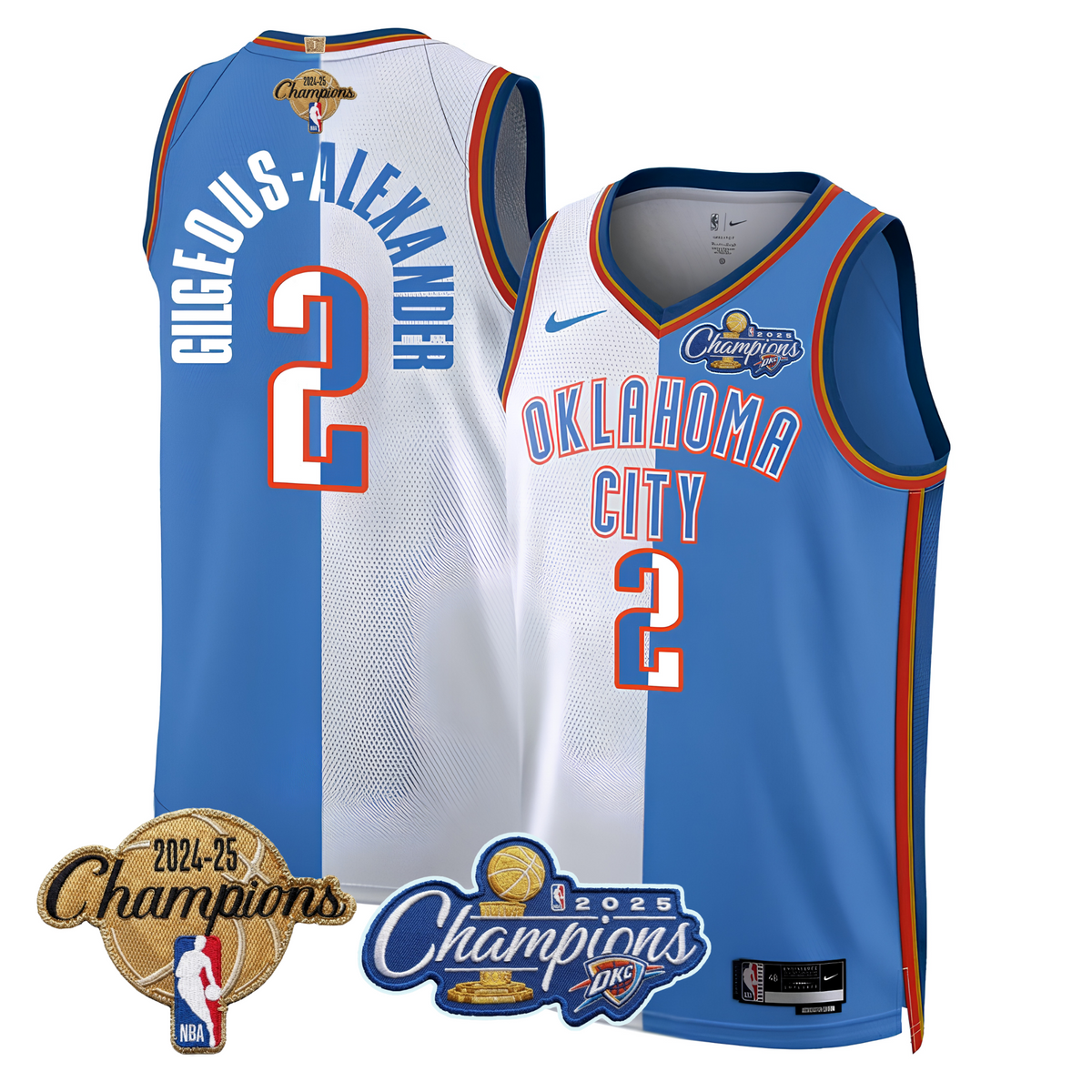 OKC Champions City Edition Jersey - Stitched