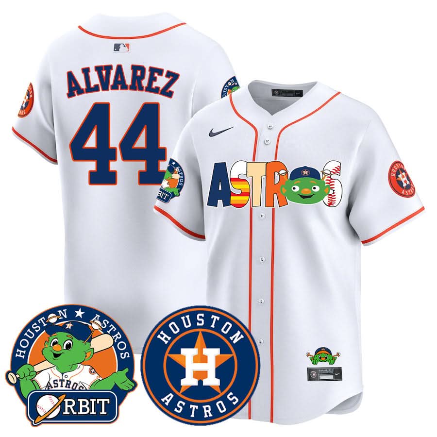 Houston Astros Orbit Vapor Premier Jersey - All Stitched
