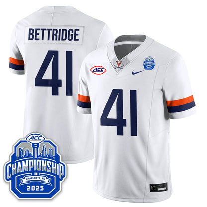Virginia Football ACC Championship Vapor Limited Jersey - All Stitched